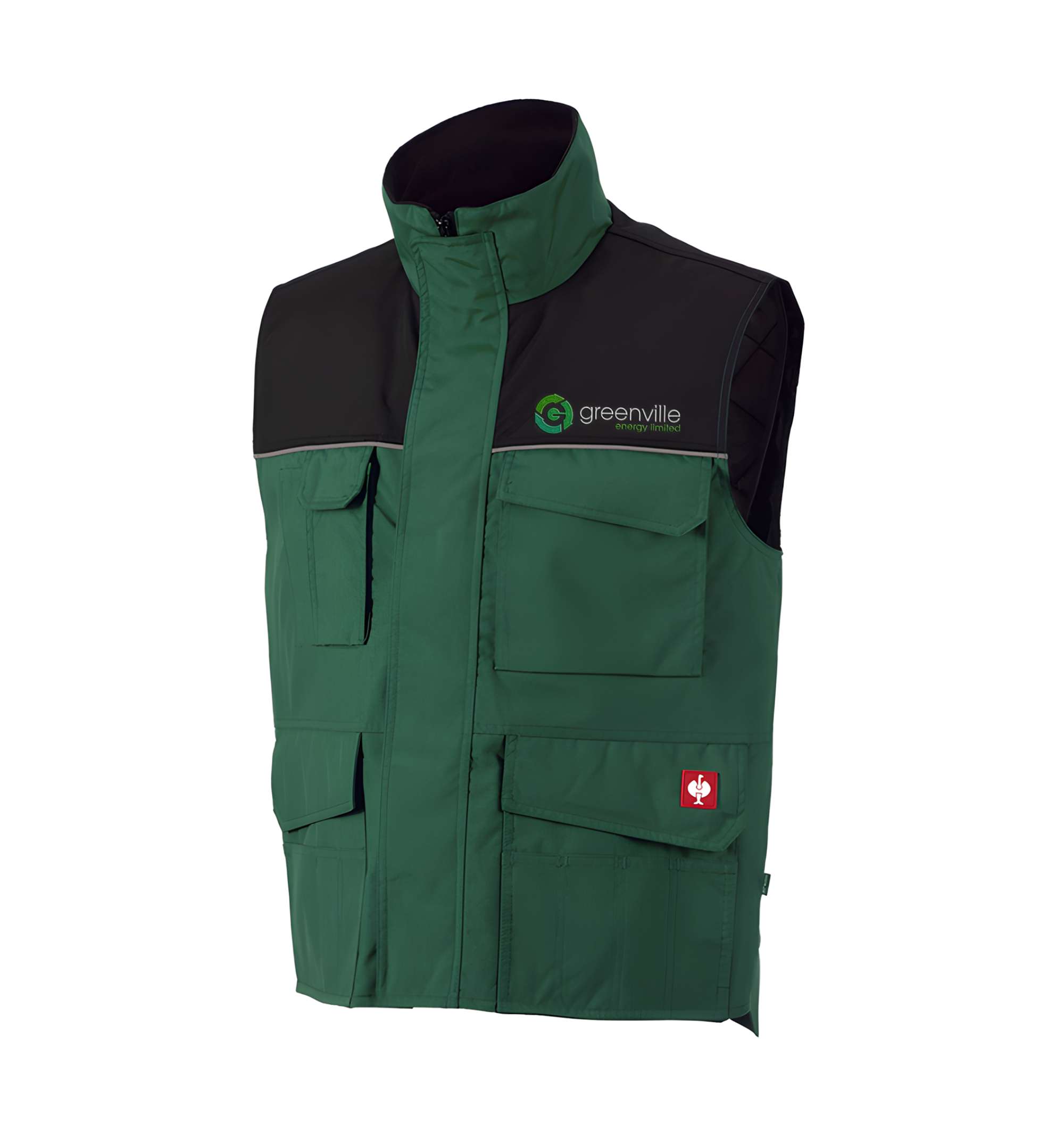 Bodywarmer branded