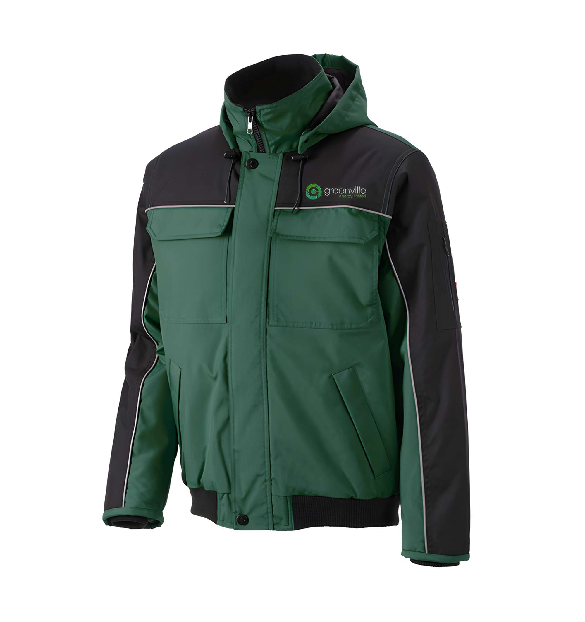 Pilot jacket branded